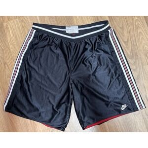 Nike Supreme Court Shorts Men's Black Red Reversible Oversized Vintage 38"x22"